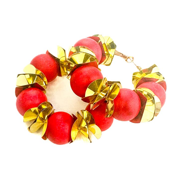 rosie + belle - Wholesale Hoop Earrings - Pop of Color Earrings14