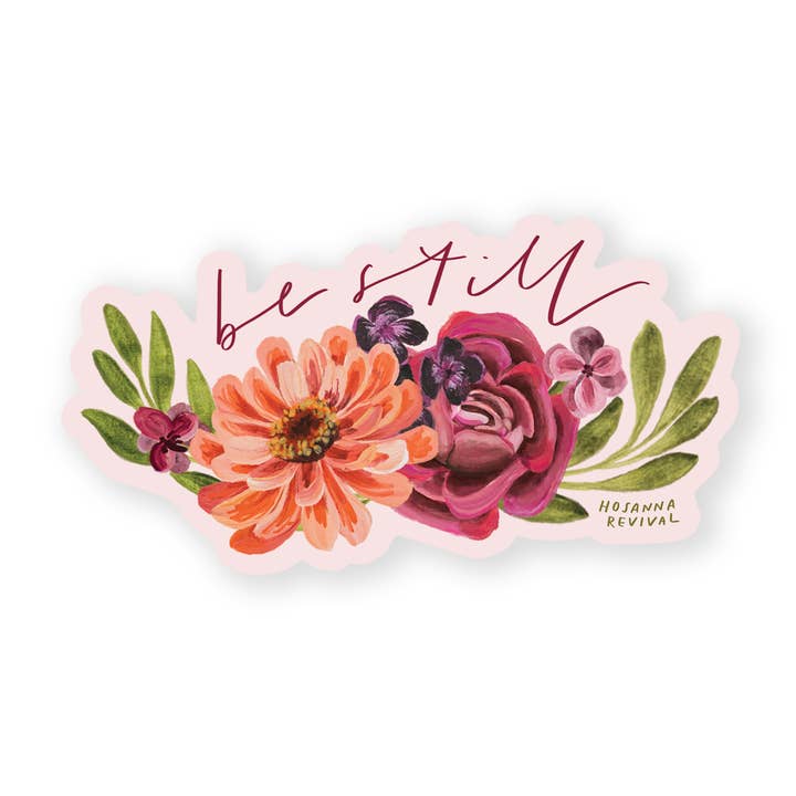 Aufkleber: Sei still für den Großhandel von Hosanna Revival