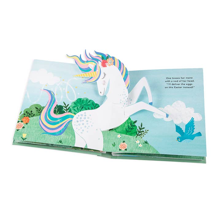 O unicórnio da Páscoa: um livro pop-up mágico por atacado de Up With Paper