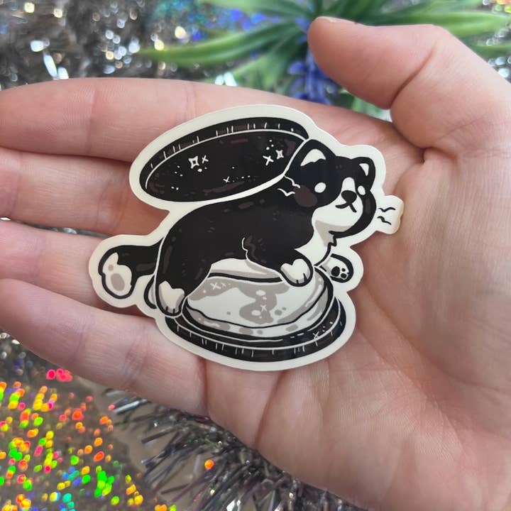 Woolblossom - Wholesale Sticker - Cookies n Cream Cat ~ Sticker