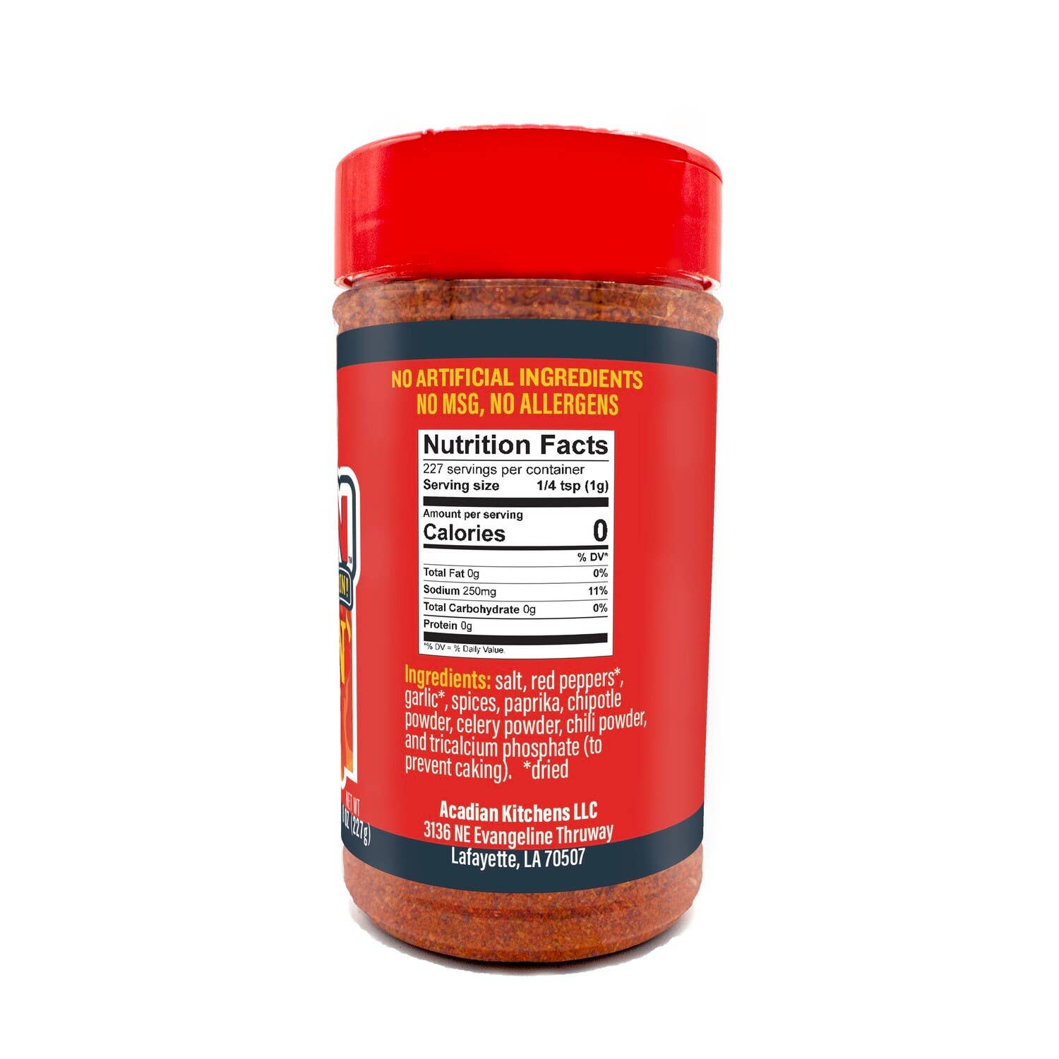 Ragin' Cajun - Wholesale Dried Spice Mix - Ragin' Hot Seasoning & Rub 8 oz.1