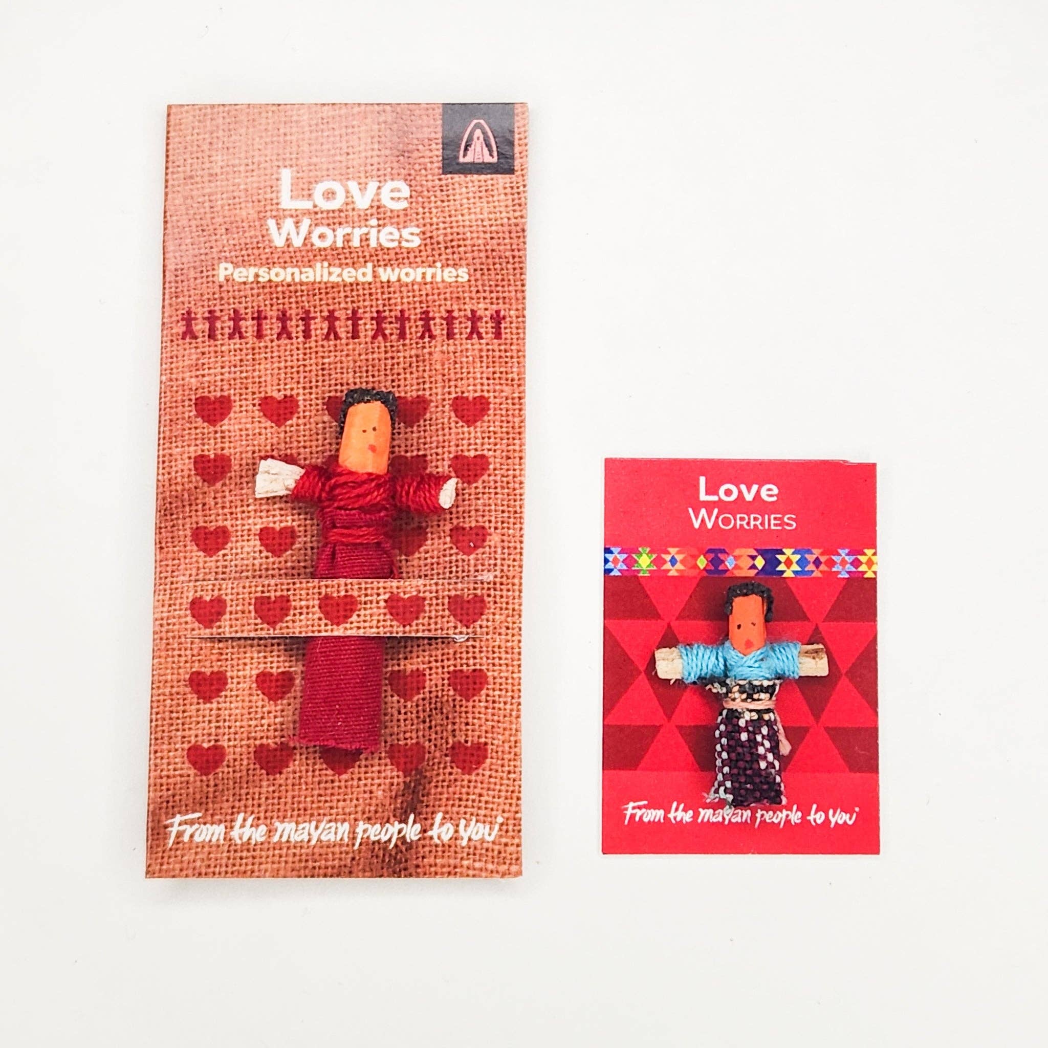 Upavim Crafts - Wholesale Doll - Kids - Mini Themed Worry People - Set of 4010