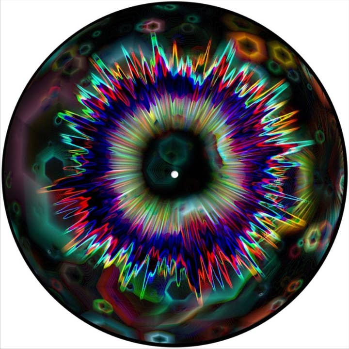 Slipmat 12"/ 7" för skivspelare - boll 10 för wholesale av Phatmatz