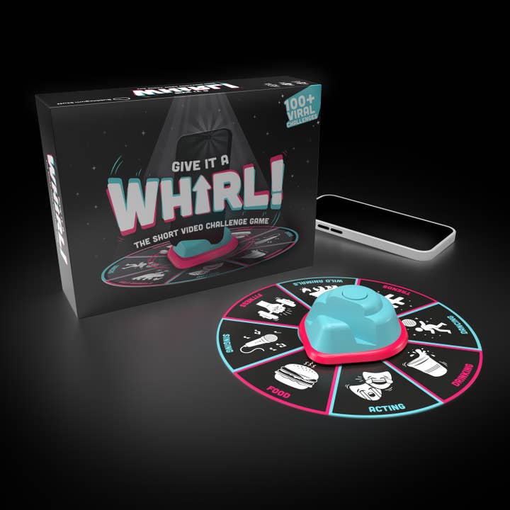 Give It A Whirl Brettspiel für den Großhandel von Bubblegum Stuff UK
