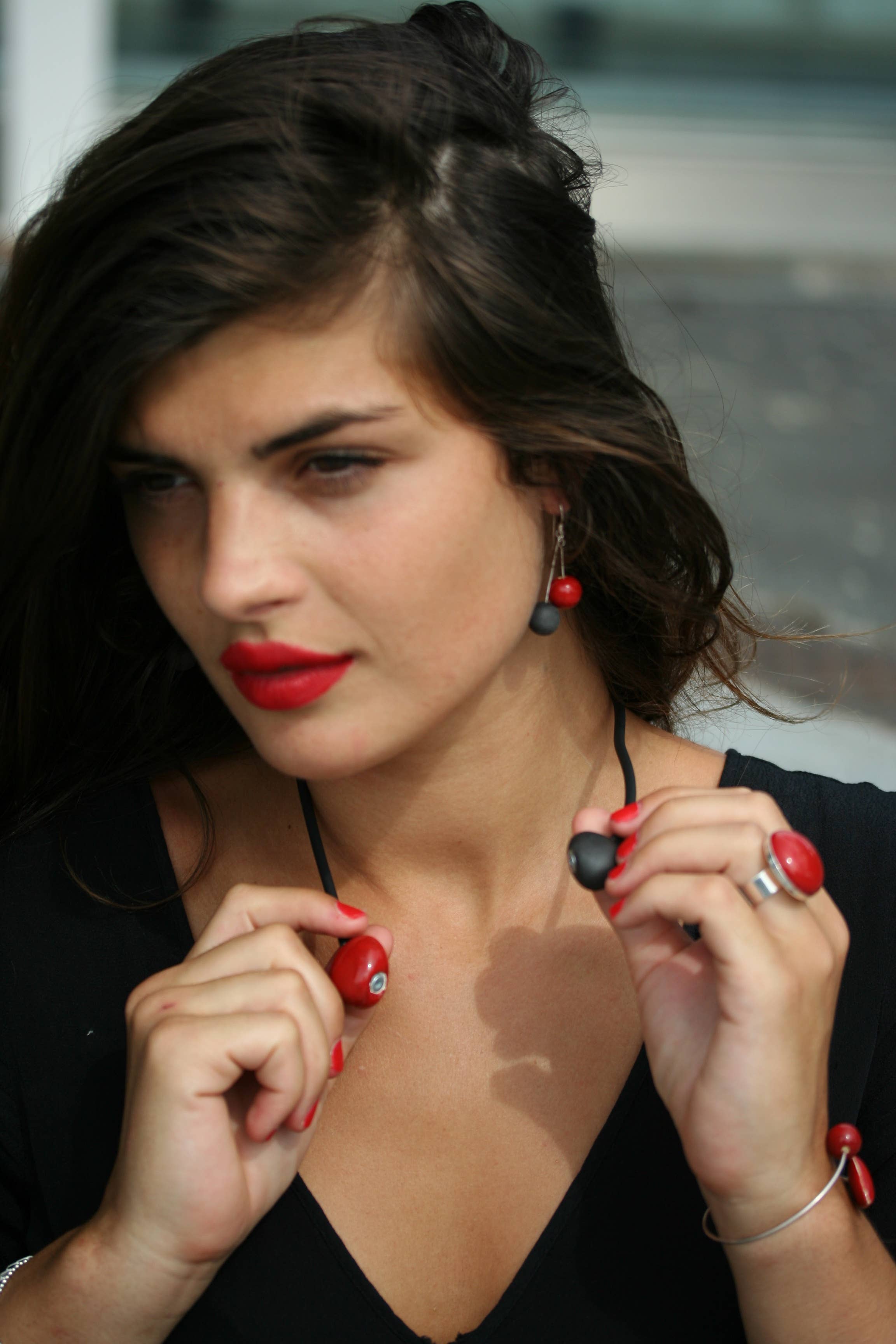 ANDREANI CRÉATIONS - Wholesale Beaded/Pearl Necklace - Pebble necklace89