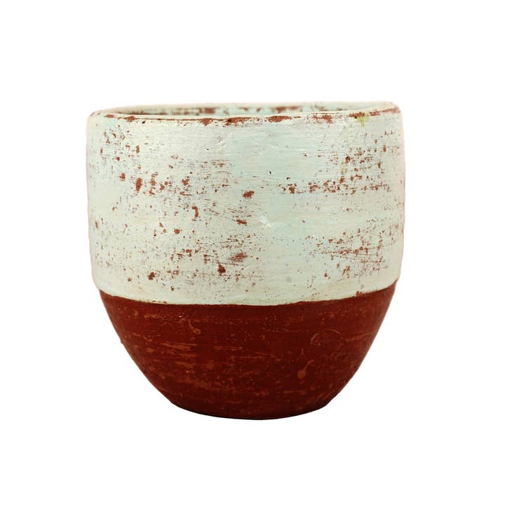 My Amigos Imports - Wholesale Candle Holder - Santa Fe Jarâ„¢ Candle Vessel-Two Tone-Three Color Choices
