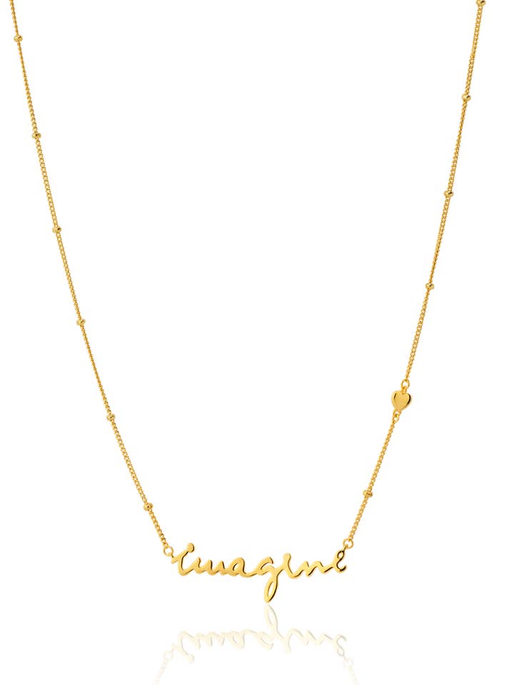 Collier en or IMAGINE pour la vente par Aran Jewels