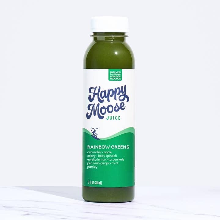 Rainbow Greens - Cold-Press Juice - Low Sugar for wholesale by Happy Moose Juice