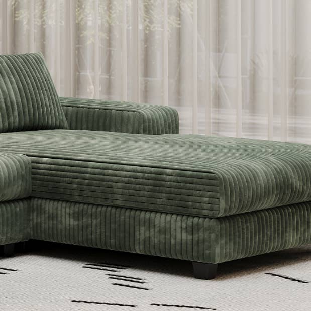 HOMYCASA DESIGN INC - Wholesale Sofa - 4-Seater U-Shaped Modular Sectional Sofa & Corduroy Fabric18