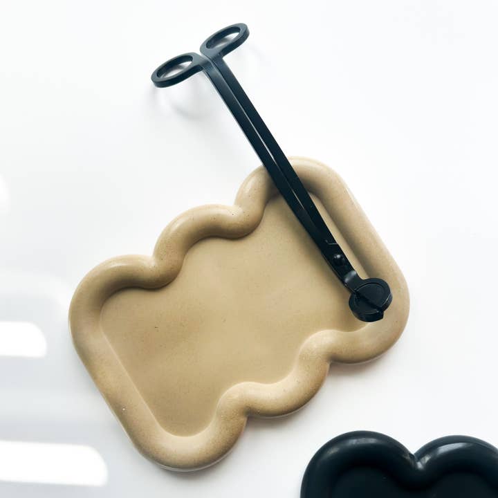 Mau Wavy Trinket Tray | MTH Jewelry Tray | Candle Tray for wholesale by My Terracotta Home