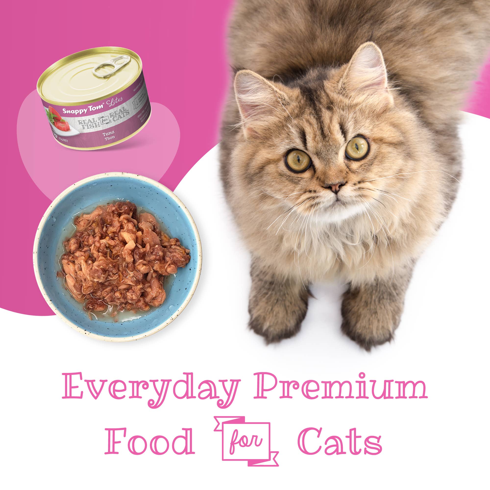 Snappy Tom Pet Supply - Wholesale Pet Food - Cat - Snappy Tom Lites® 3oz - Tuna4
