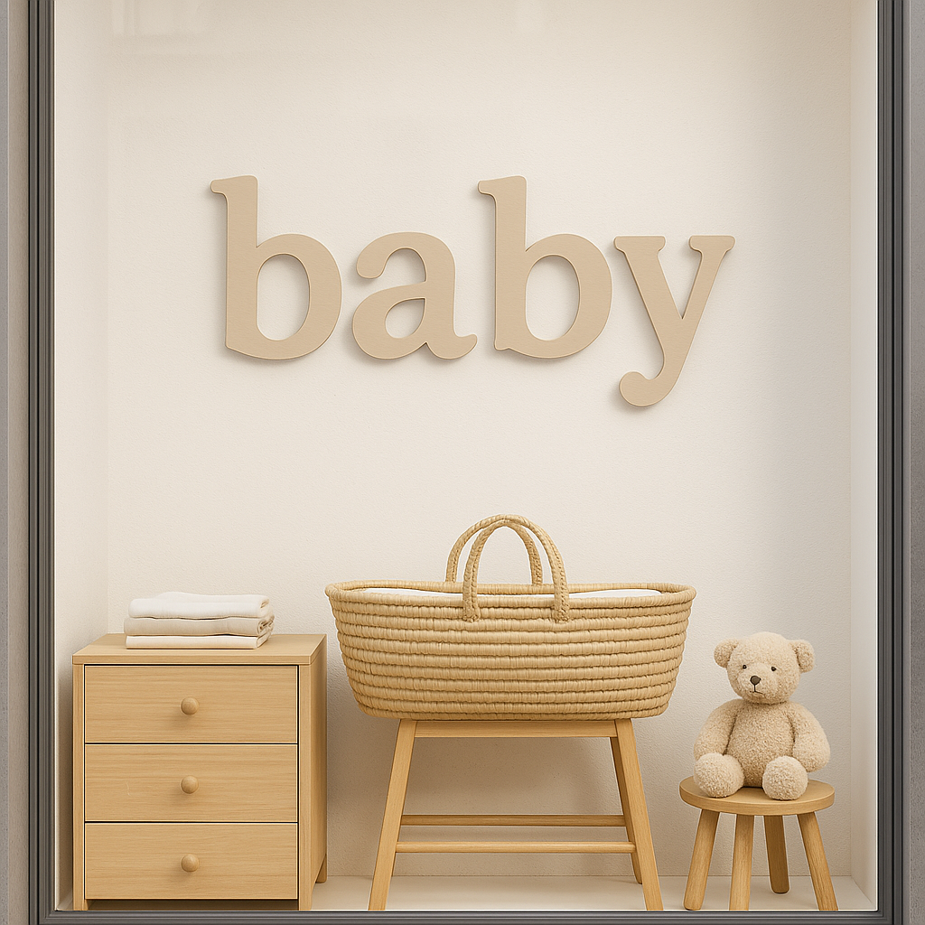 Fustik - Wholesale Wall Decor - Kids & Baby - Custom Decorative Wooden Letters0