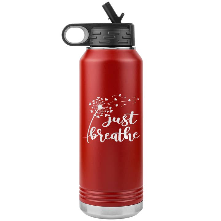 LA Shirt Company - Wholesale Water Bottle - Just breathe - Water Bottle12