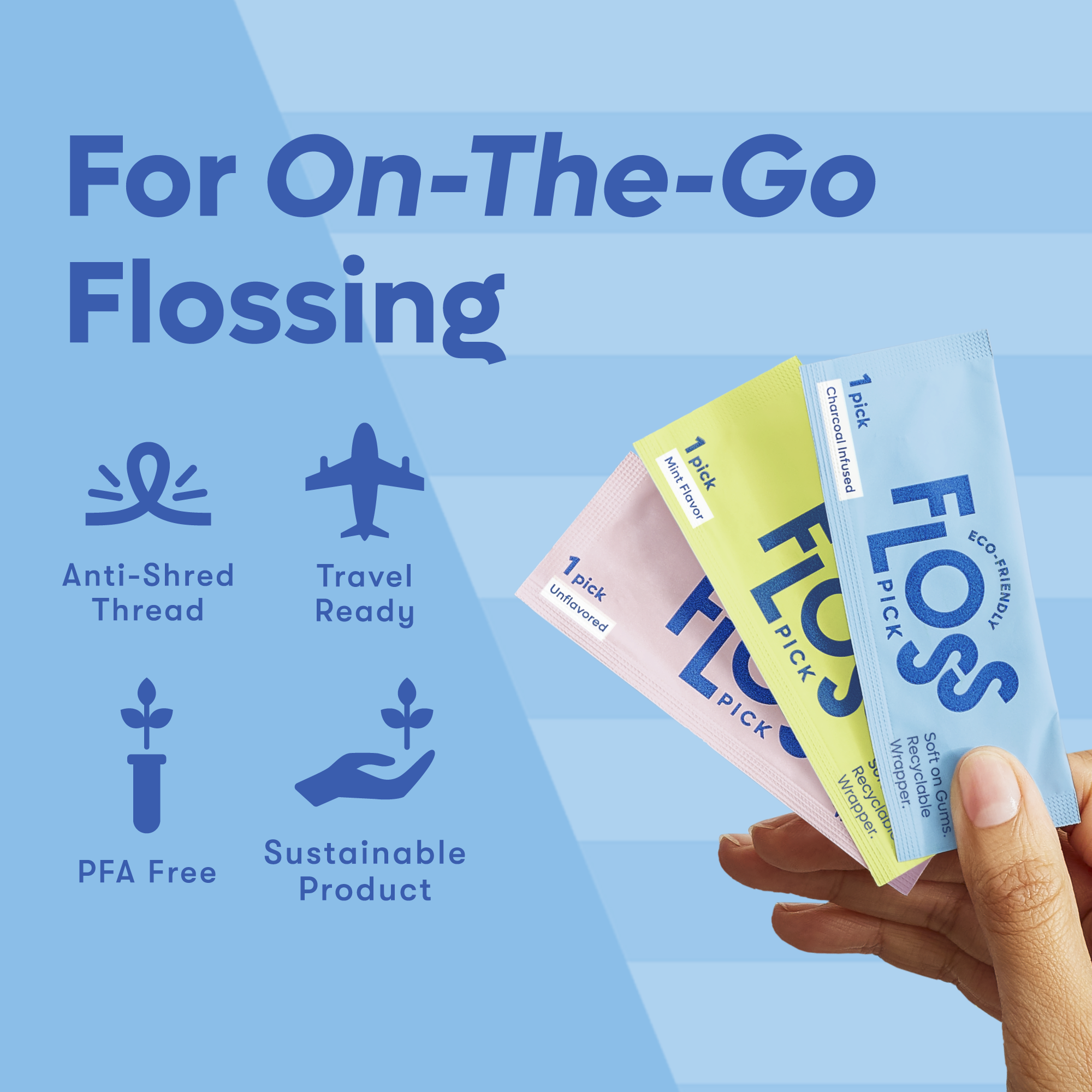 SmartLifEco – Fio dental por atacado – Fios Dentais Individuais Embalados Separadamente - Singles3