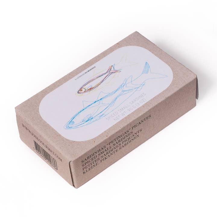 Jose Gourmet Spiced Small Sardines, 90g for wholesale by José Gourmet