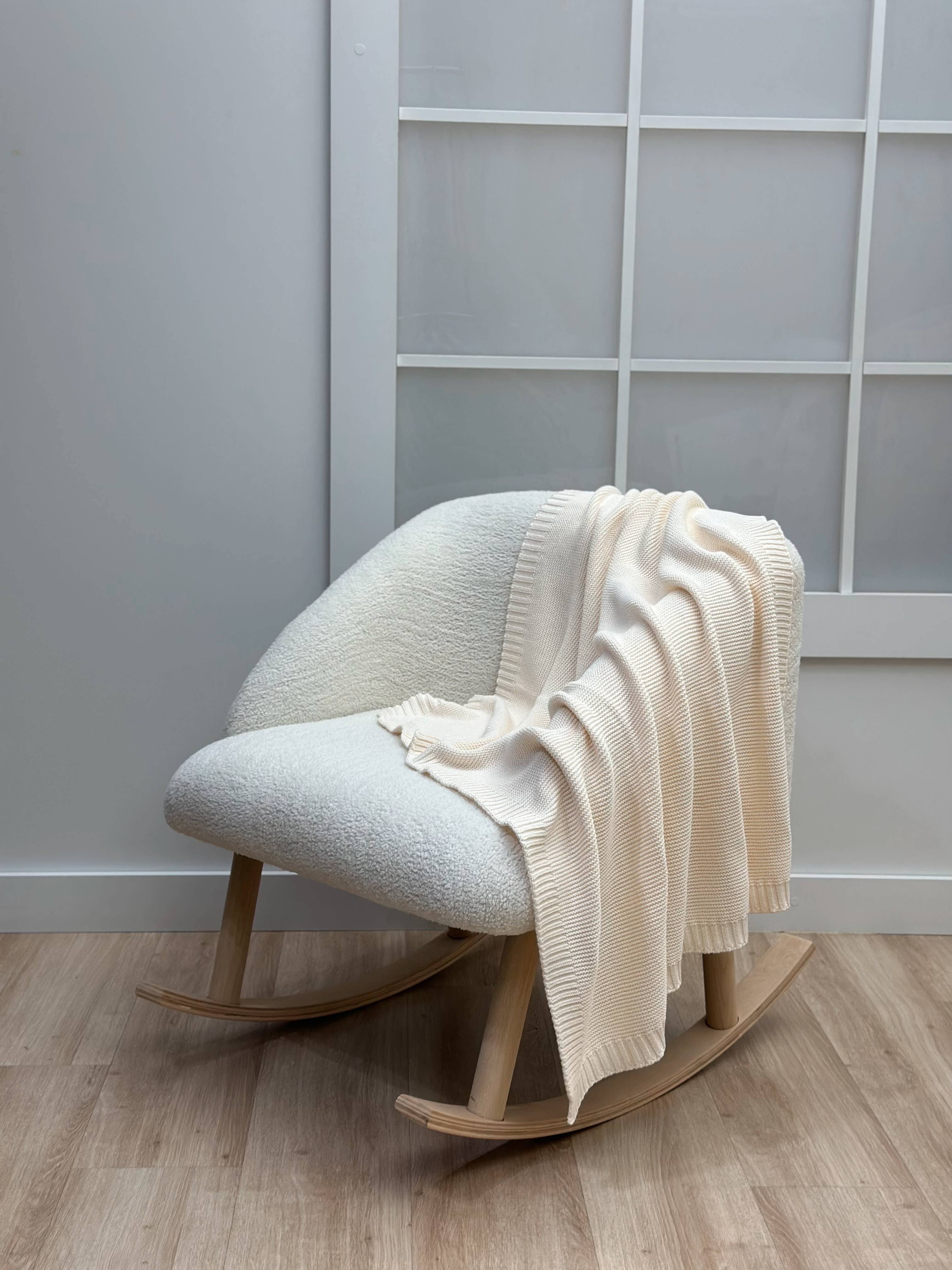 Nipperland – wholesale Bedding blanket – Kids & Baby – Soft Cotton Bubble Knit Stroller Blanket1