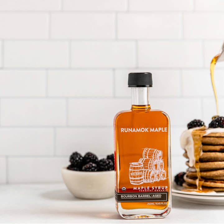 Runamok - Wholesale Maple Syrup - Bourbon Barrel-Aged Organic Vermont Maple Syrup