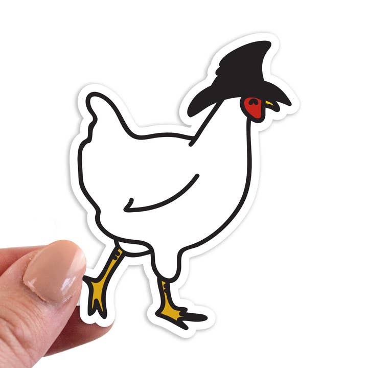 Fall Rooster | Sticker for wholesale by by brie