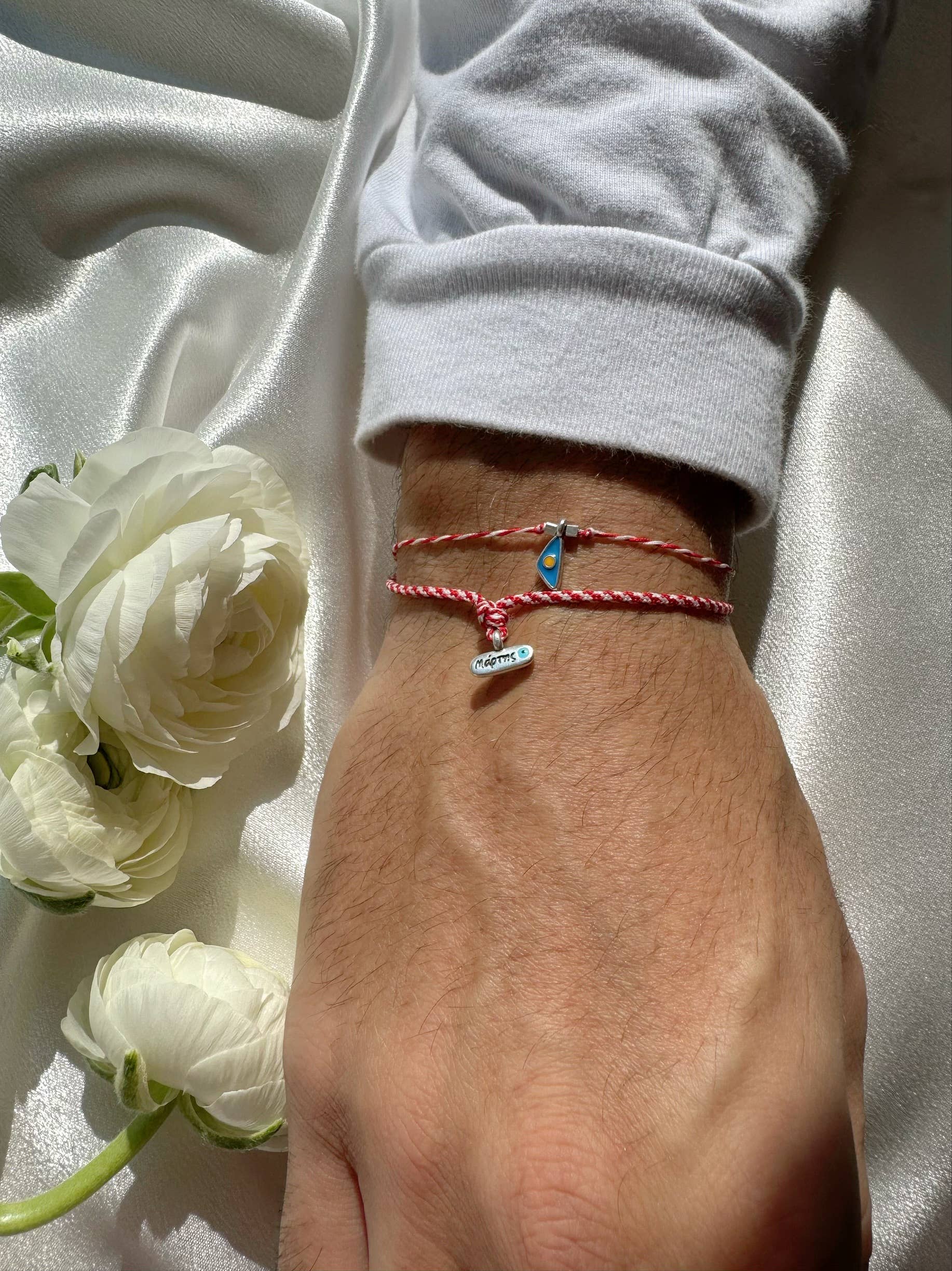 Christina Christi - Vendita all'ingrosso Braccialetto con ciondolo/pendente - Bracciali Minimal March da uomo, Bracciali primaverili, Uomo Martis B5