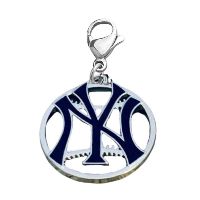 New York Yankees Clip On Zipper Pull for wholesale by Sportybella