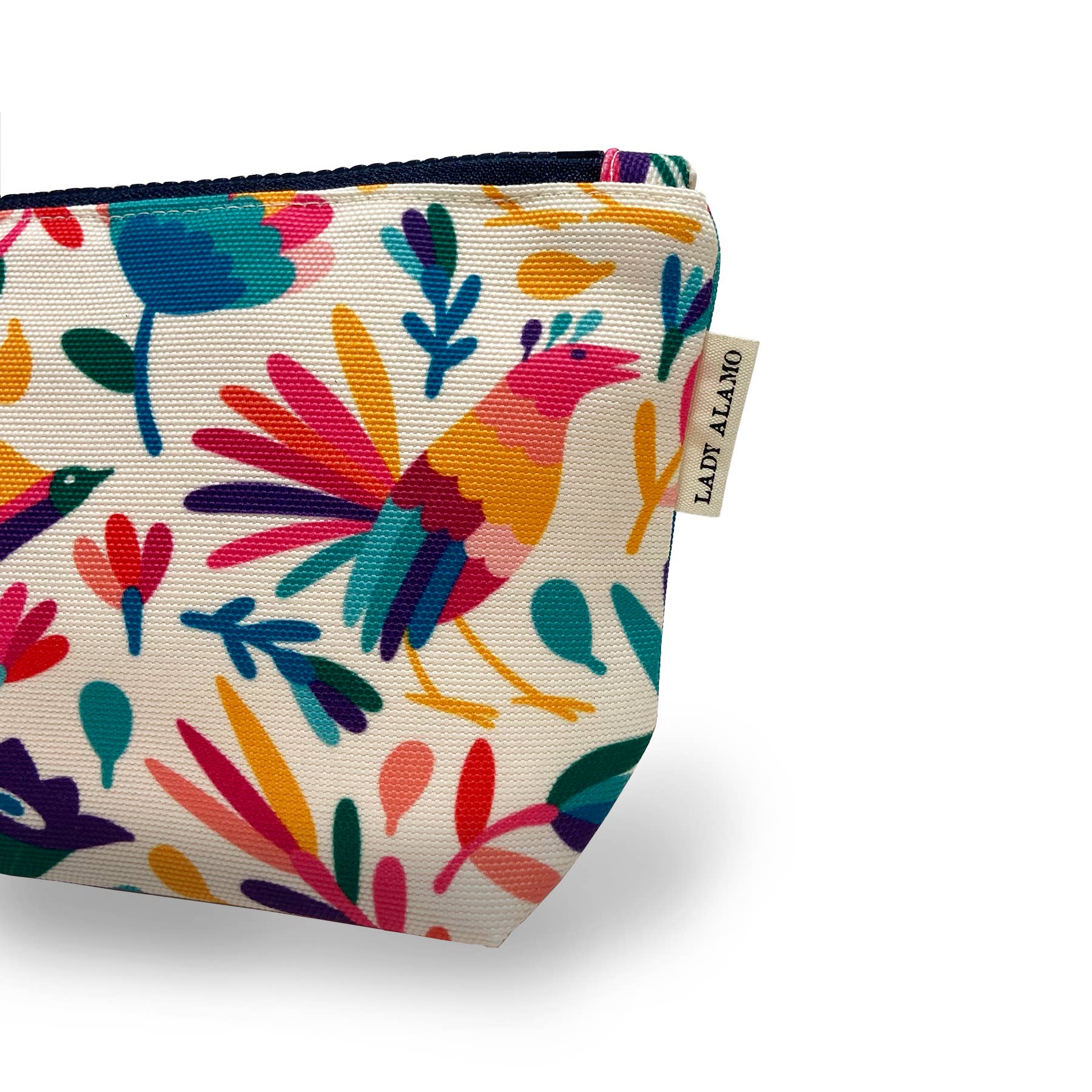 Lady Alamo - Wholesale Pouch - Women's - Little Zip Otomi Ivory1