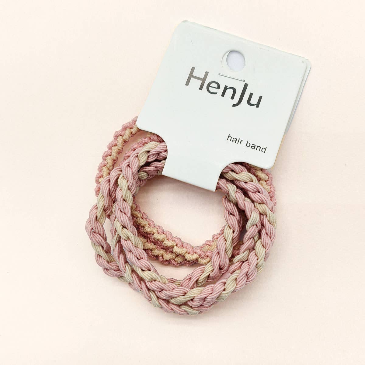 ACCITY - Wholesale Hair Tie - Candy Color Twisted Hair Ties , Cute Rubber Bands- CWAHA03397
