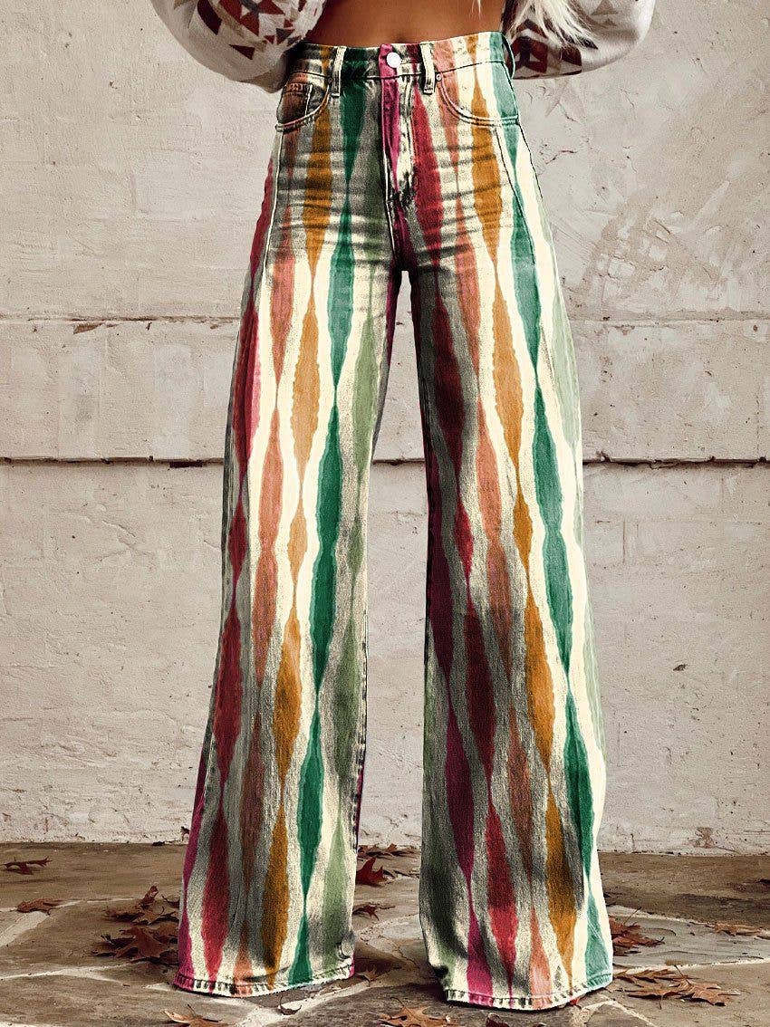 Tourtiwi - Wholesale Pants - Women's - Women's wide leg flared pants4