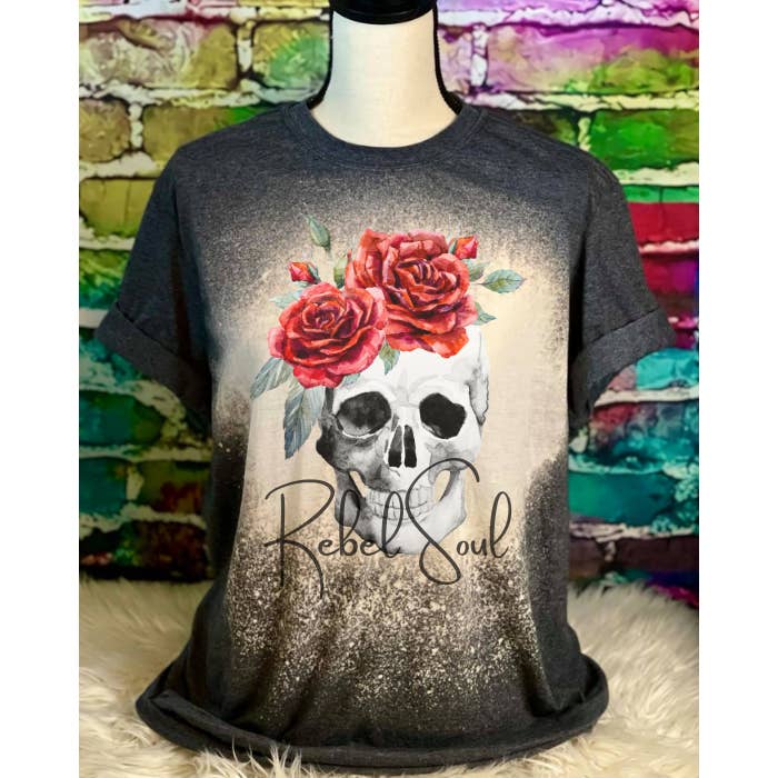 Camiseta Rebel Soul para venta al por mayor de Rebelle Tree Boutique