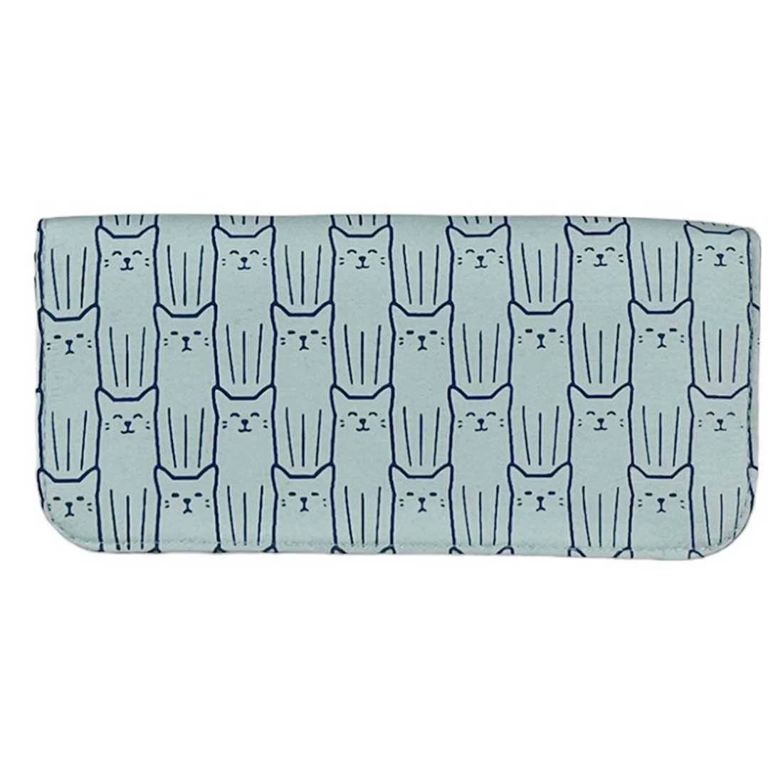 Malia Designs - Vente Portefeuille – femme - Portefeuille long à imprimé chat - Cadeau pour les amoureux des chats - Portefeuille végétalien10