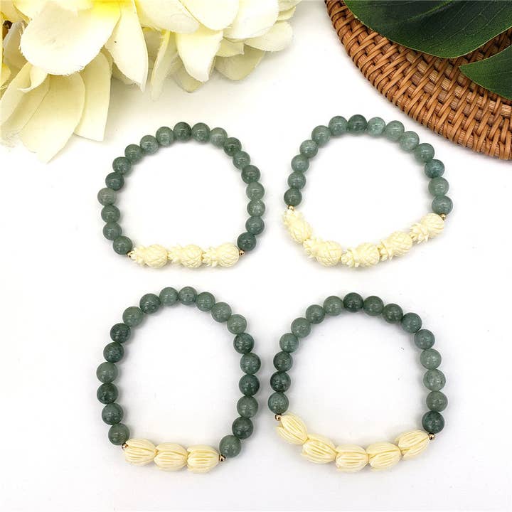 S&T Collections - Wholesale Beaded Bracelet - Hawaiian Bracelets In Different Styles And Colors18