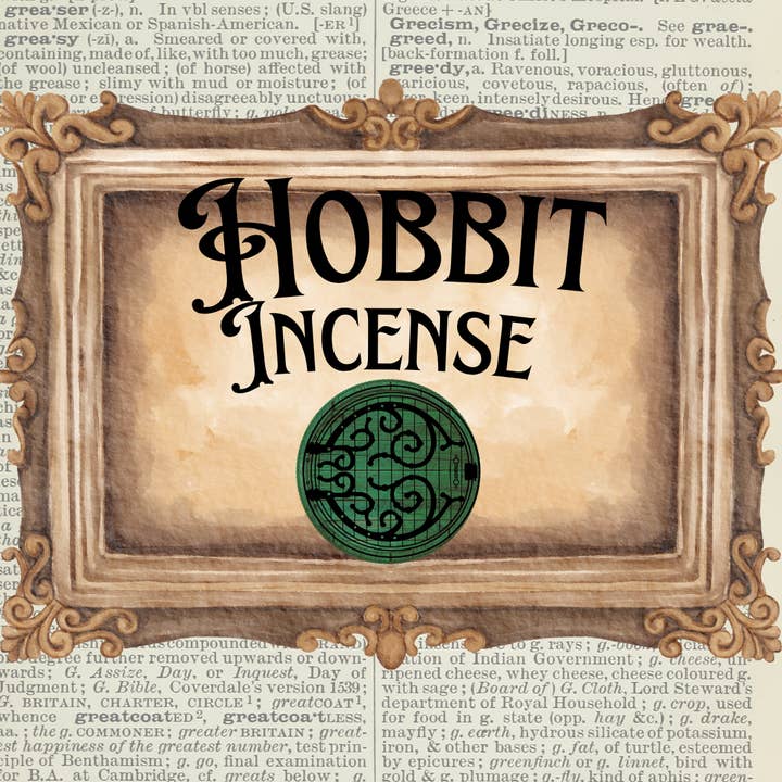Hobbit Incense | Lord Of The Rings | Bookish for wholesale by Golden Fox Apothecary