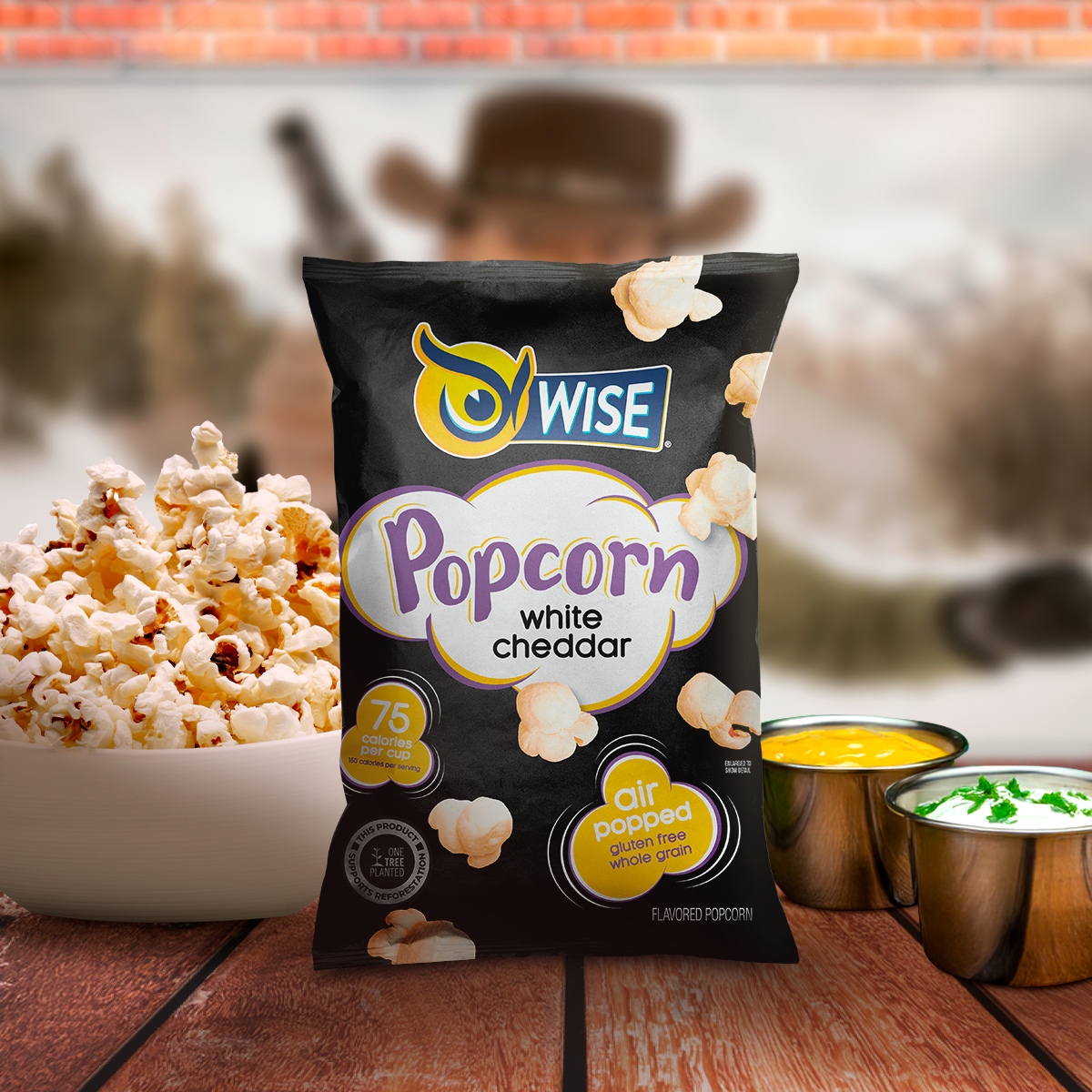 Wise Foods - Wholesale Popcorn - White Cheddar Popcorn1