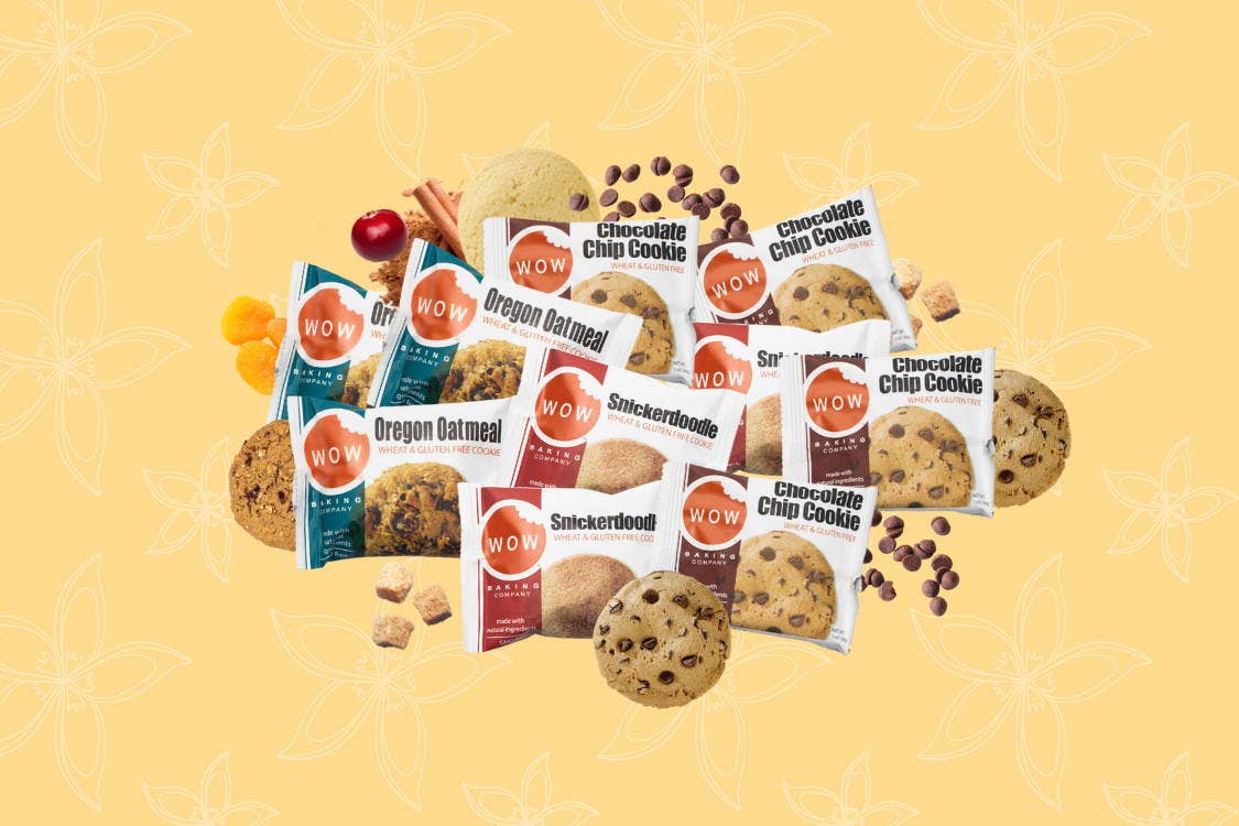 WOW Baking Company - Wholesale Cookie - 1oz Gluten-Free Chocolate Chip Cookies1