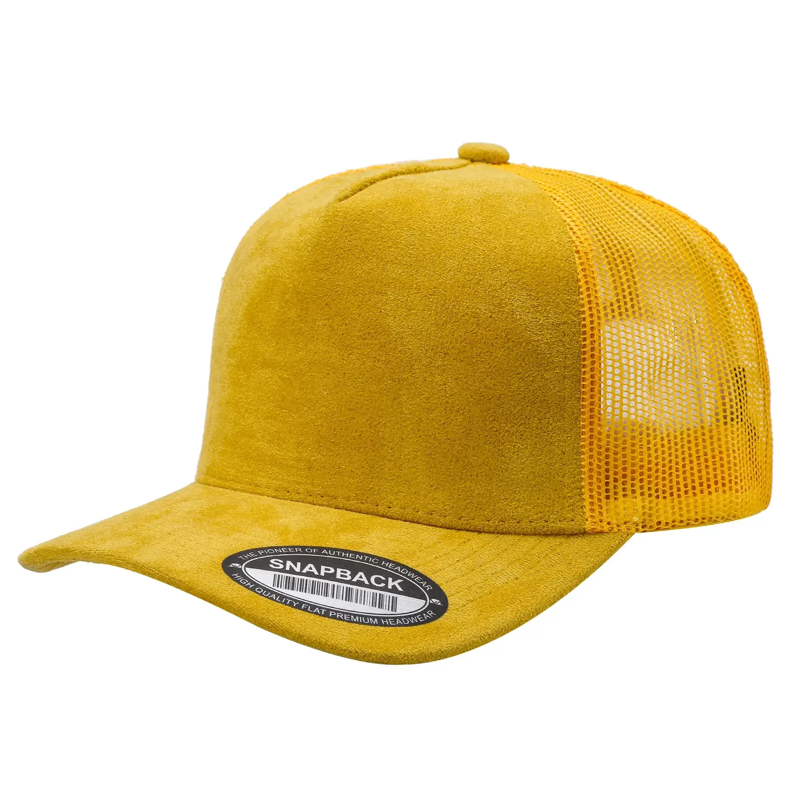 Burzip collection - Wholesale Trucker Hat - Unisex - TC2-PC>5PANEL SUEDE FRONT AND MESH BACK CAPS SUM PREPACK  8