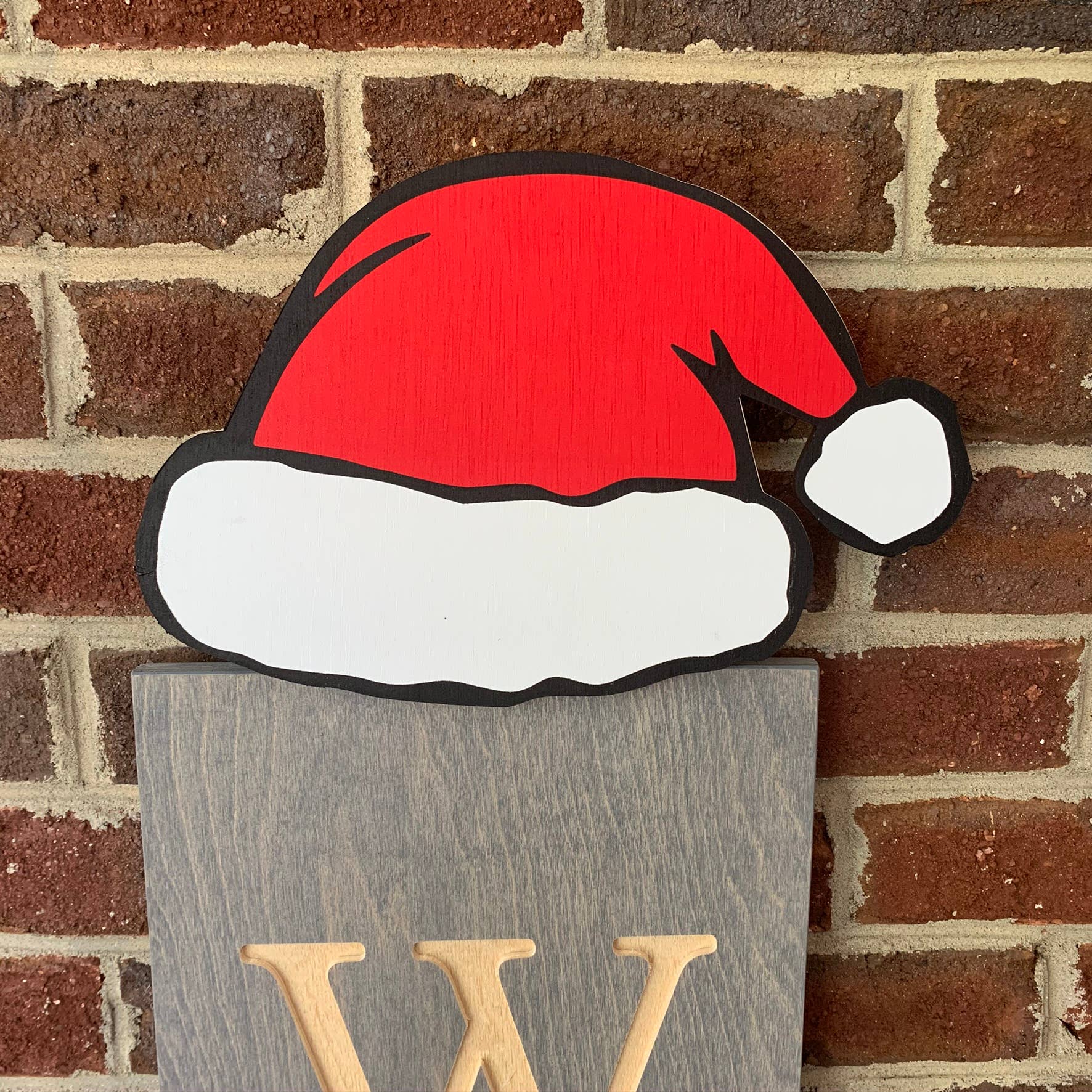 Birch and Boulder LLC - Wholesale Christmas Decoration - Santa Hat Topper1
