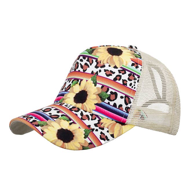 UNISHE - Wholesale Trucker Hat - Women's - Aztec Western Baseball Cap MOQ 3pcs ZMM0106