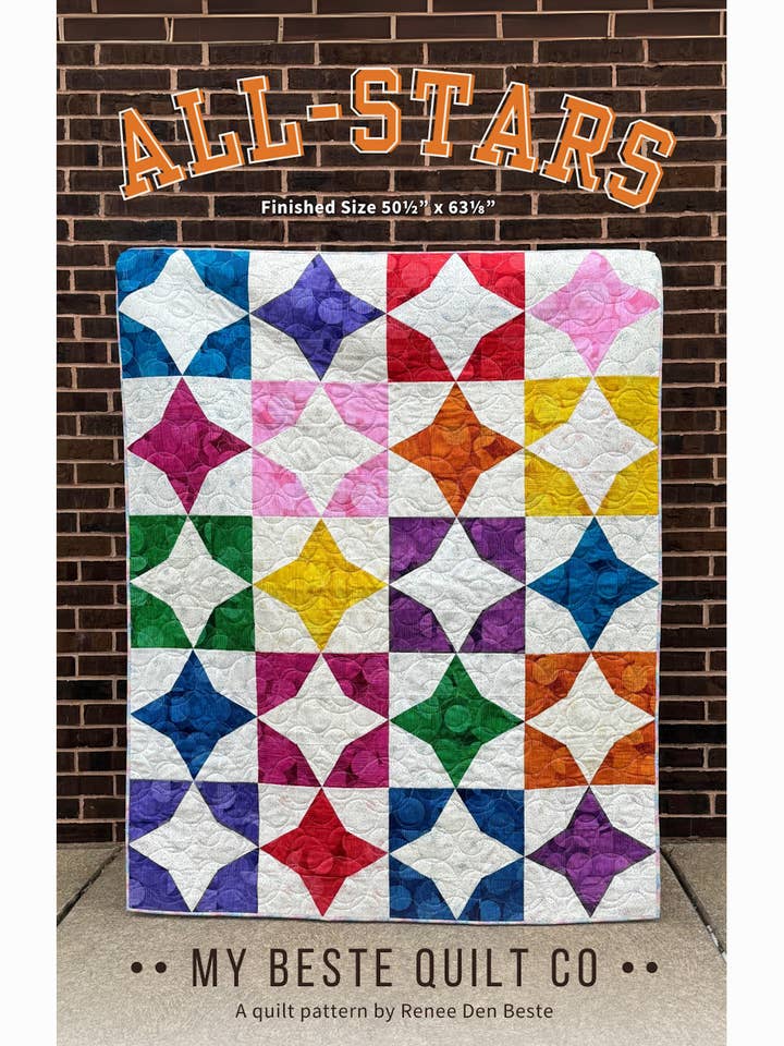 Motif de courtepointe : All-Stars pour la vente par My Beste Quilt Co