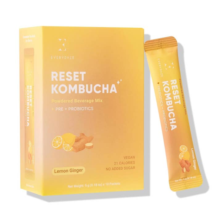 EVERYDAZE - Wholesale Powdered Health Drink - Reset Kombucha Stick - 10 Packs5