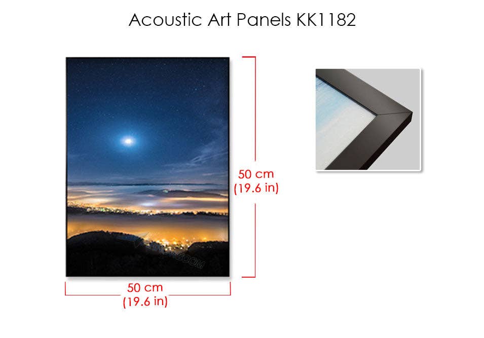 Arrow Zoom Limited - Wholesale DIY Craft Kit - Gaming Room Kit All in One Soundproof Panels KK118310
