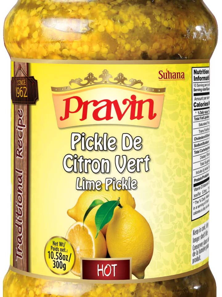 Pravin Lime Pickle for wholesale by Spice universe USA