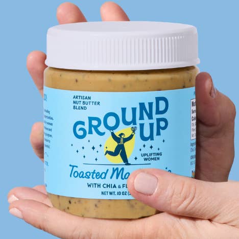 Ground Up - Wholesale Nut Butter - Toasted Macadamia Nut & Cashew Butter (10oz)0