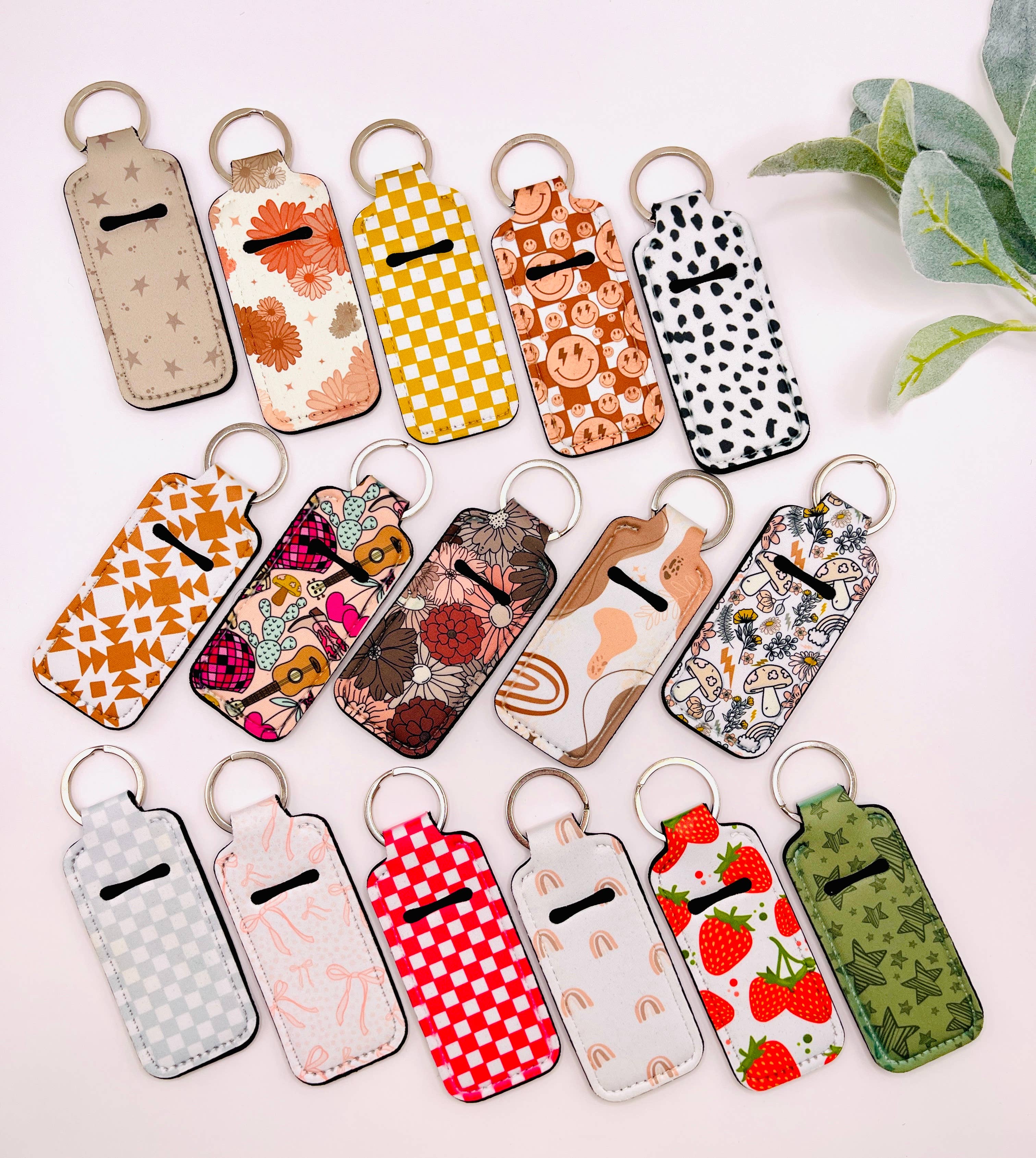 MarissaDDesigns - Wholesale Keychain - Women's - Chapstick Holder Keychain | Trendy Accessory 1