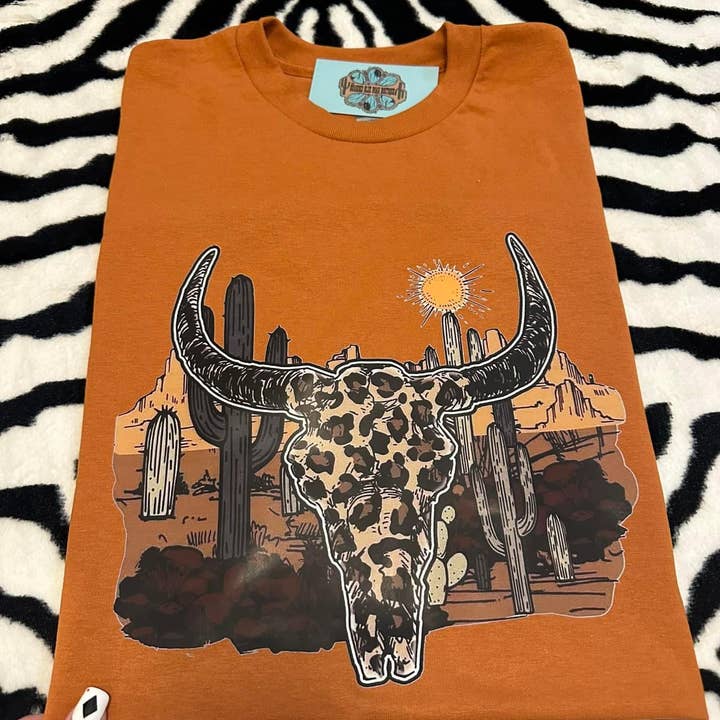 Cheetah Steer Desert Vibes 🧡 for engroshandel hos The Branded Blue Roan