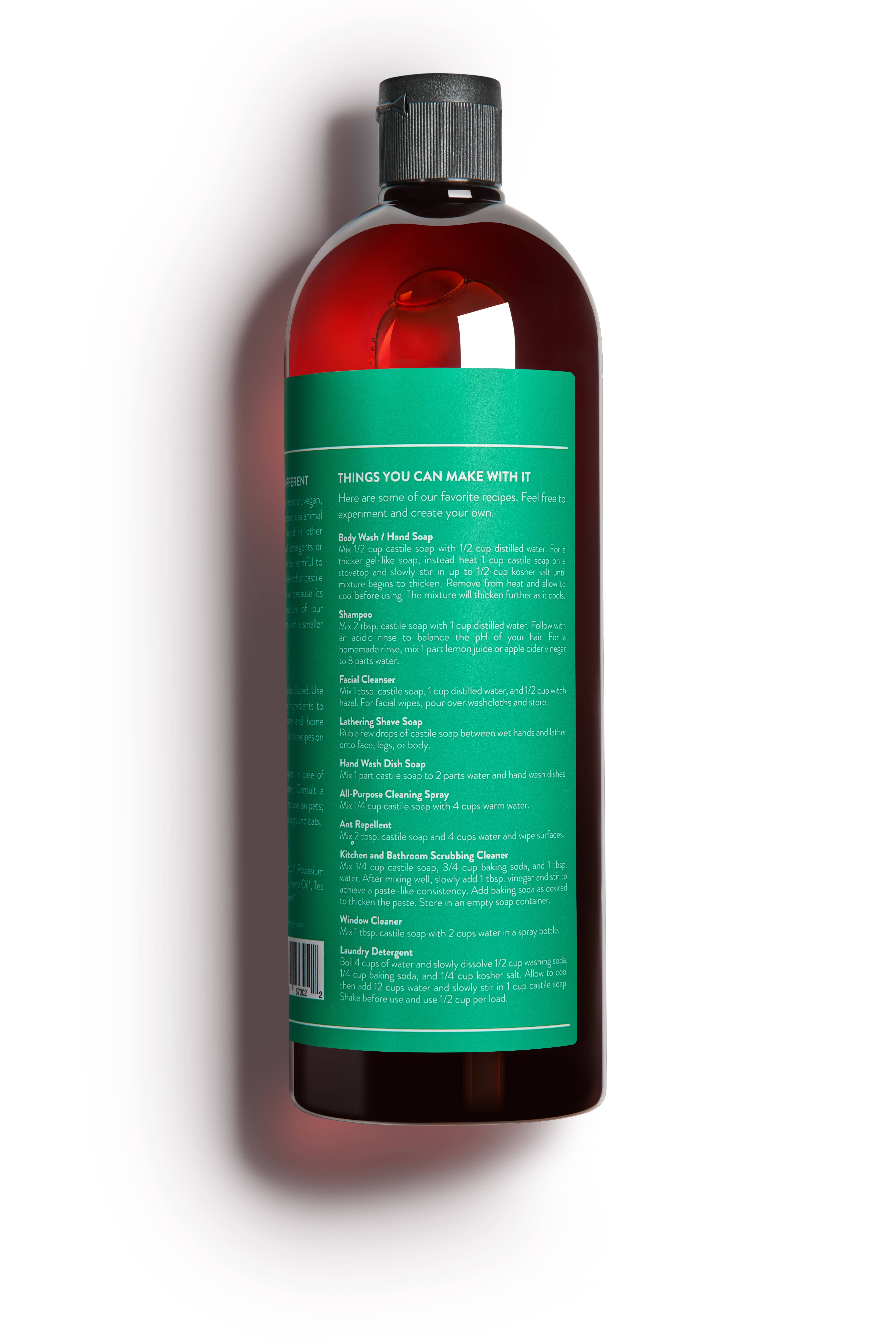Cove – Engroshandel Kropssæbe/brusegel – Cove Castilla Sæbe 33.8 oz | Økologisk Argan, Jojoba, Hamp Seed10