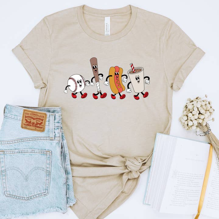 Baseball Cartoon for wholesale by Avenue J