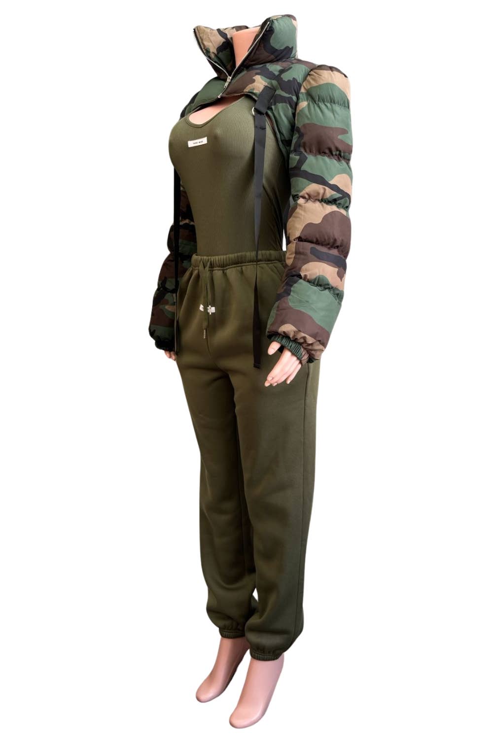 MIMETICA Giacca Corta Imbottita Camo NT1045B in vendita all'ingrosso su Faire2