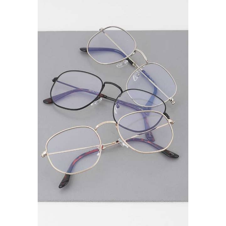 Mix color Blue Light Blocker Optical Glasses 4891-1 for wholesale on Faire