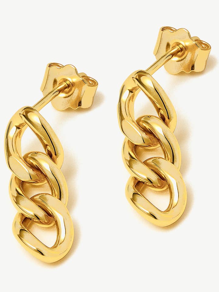 Short Chain Dangle Earrings for wholesale by MUCHV