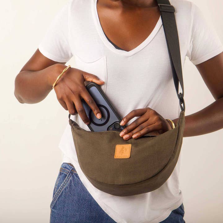 Ecodunia - Wholesale Shoulder Bag - Unisex - Round Mini Shoulder Bags for Women - Canvas Bag17