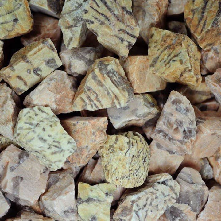 Fantasia Mining - Wholesale Spiritual Stone/Crystal - Rough Zebradorite Crystals - Raw Natural Stones (1 lb)